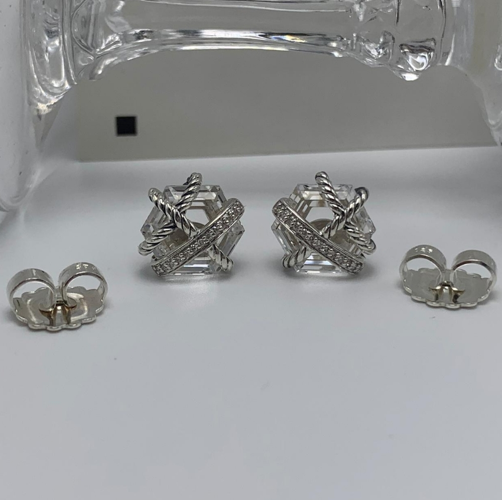 David Yurman Wraped Earrings